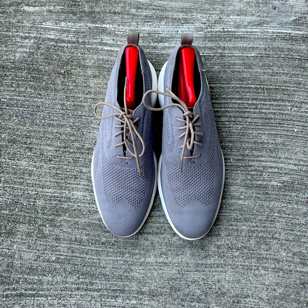 Cole Haan 3.0 Zerogrand Wingtip Oxford Sneakers Men's Size 9.5 Gray